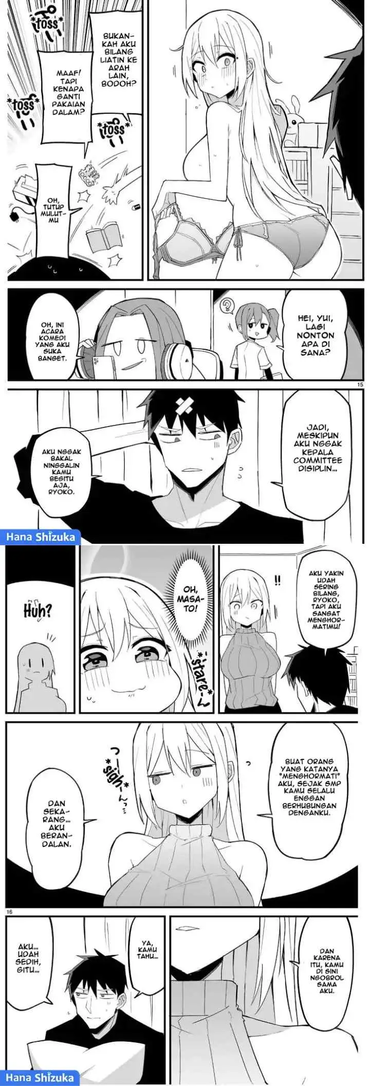 Iinchou Desu ga Furyou ni Naru Hodo Koi Shitemasu! chapter 7 halaman 8