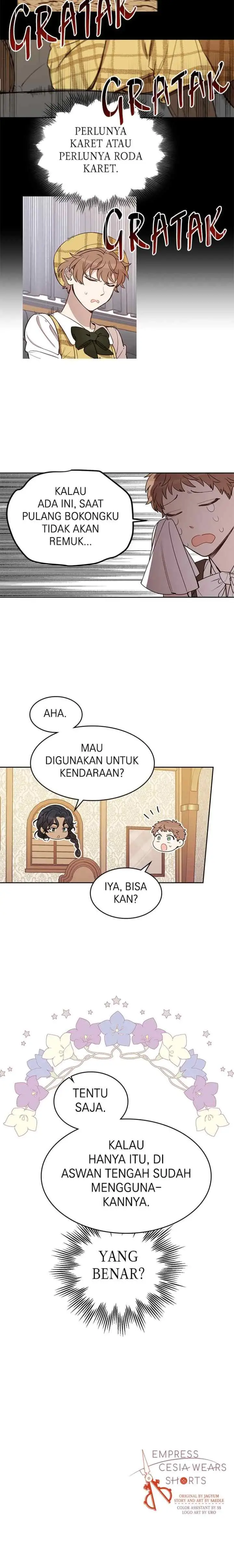 Queen Cecia's Shorts chapter 76 halaman 19