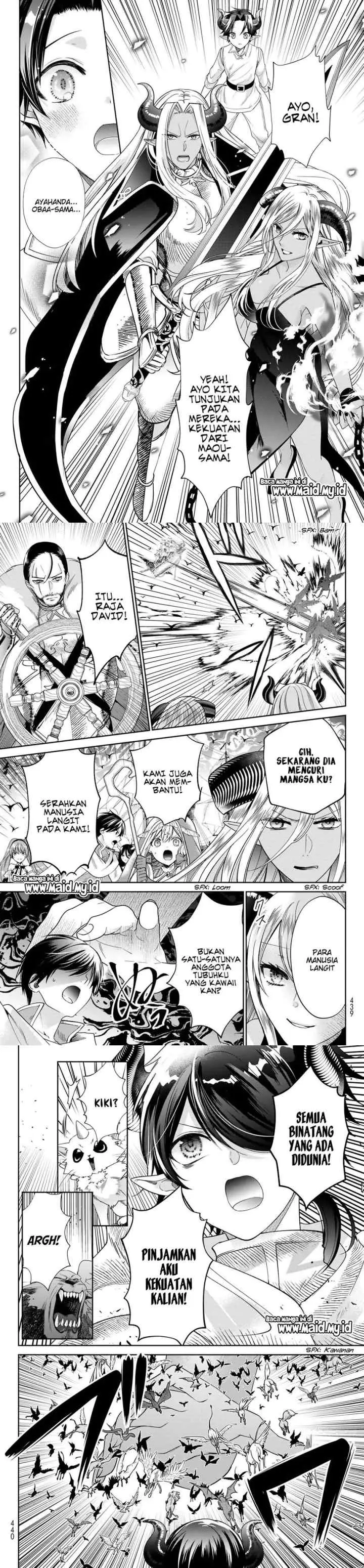 Isekai de Saikyo Mao no Kodomotachi no Mama ni Natchaimashita chapter 40 halaman 6