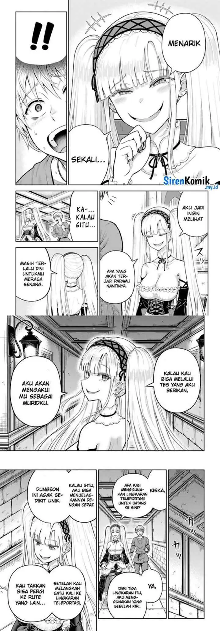 Dungeon ni Hisomu Yandere na Kanojo ni Ore wa Nando mo Korosareru chapter 9 halaman 9