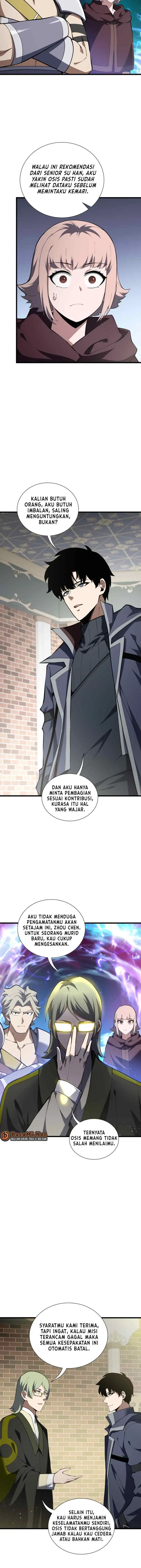 I Owe A Billion Dollars And I am Forced to Become A Worker For An Evil God chapter 39 halaman 9
