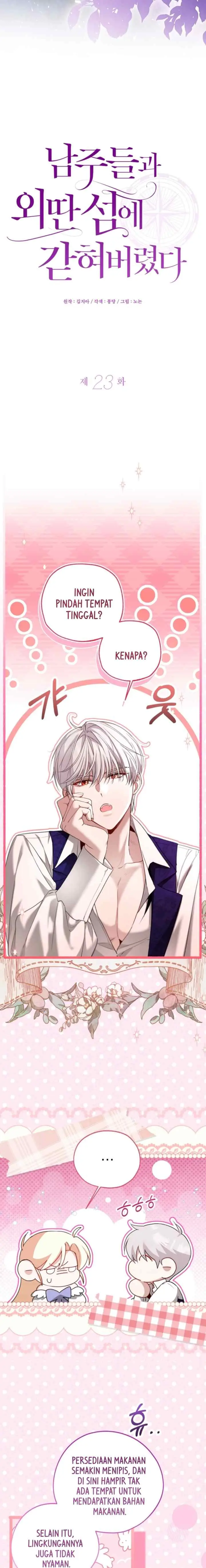 I'm Stuck on a Remote Island With the Male Leads chapter 23 halaman 4