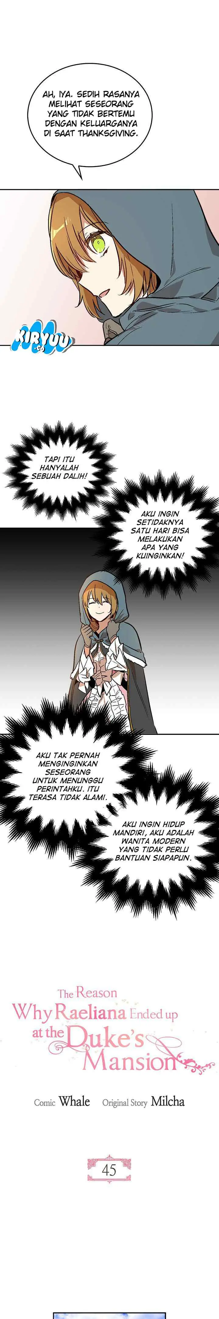 The Reason Why Raeliana Ended up at the Duke's Mansion chapter 45 halaman 4