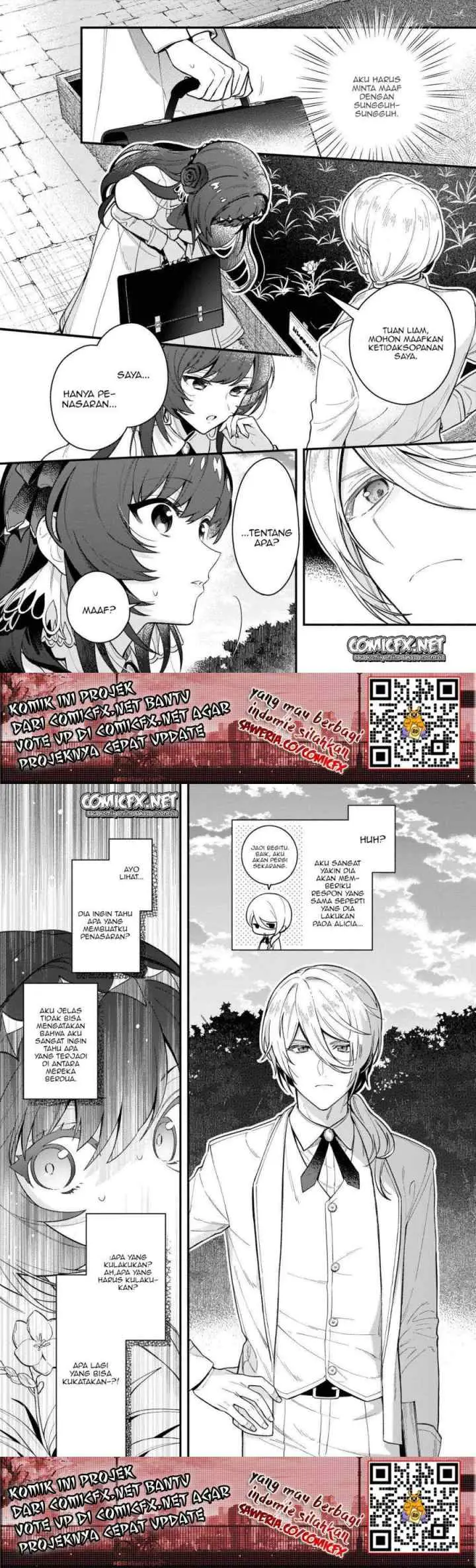 Akuyaku Reijou Route ga Nai Nante, Dare ga Itta no? chapter 4 halaman 11