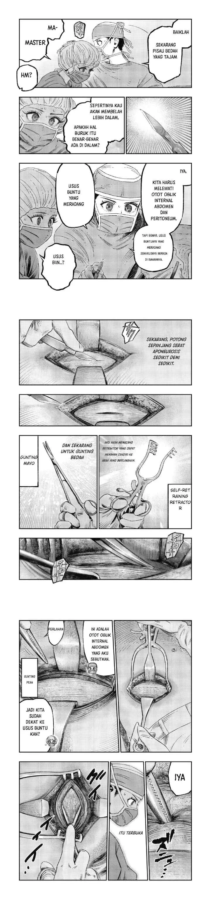 Koudou ni Hattatsu Shita Igaku wa Mahou to Kubetsu ga Tsukanai chapter 17 halaman 11