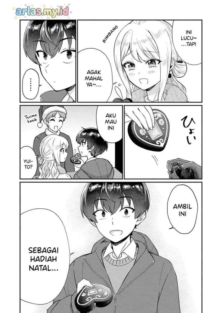 Douyara Ore wa Imadoki Gal na Toshiue Osananajimi kara Gekiomo Kanjou wo Mukerareteiru Rashii chapter 11.5 halaman 4