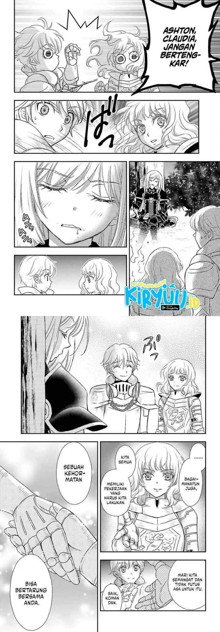Shinigami ni Sodaterareta Shoujo wa Shikkoku no Tsurugi wo Mune ni Idaku chapter 34 halaman 10