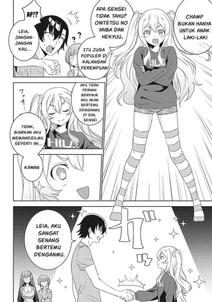 Matei Kyoushi to Juuzoku Shoujo no Haitoku Keiyaku chapter 5.1 halaman 11
