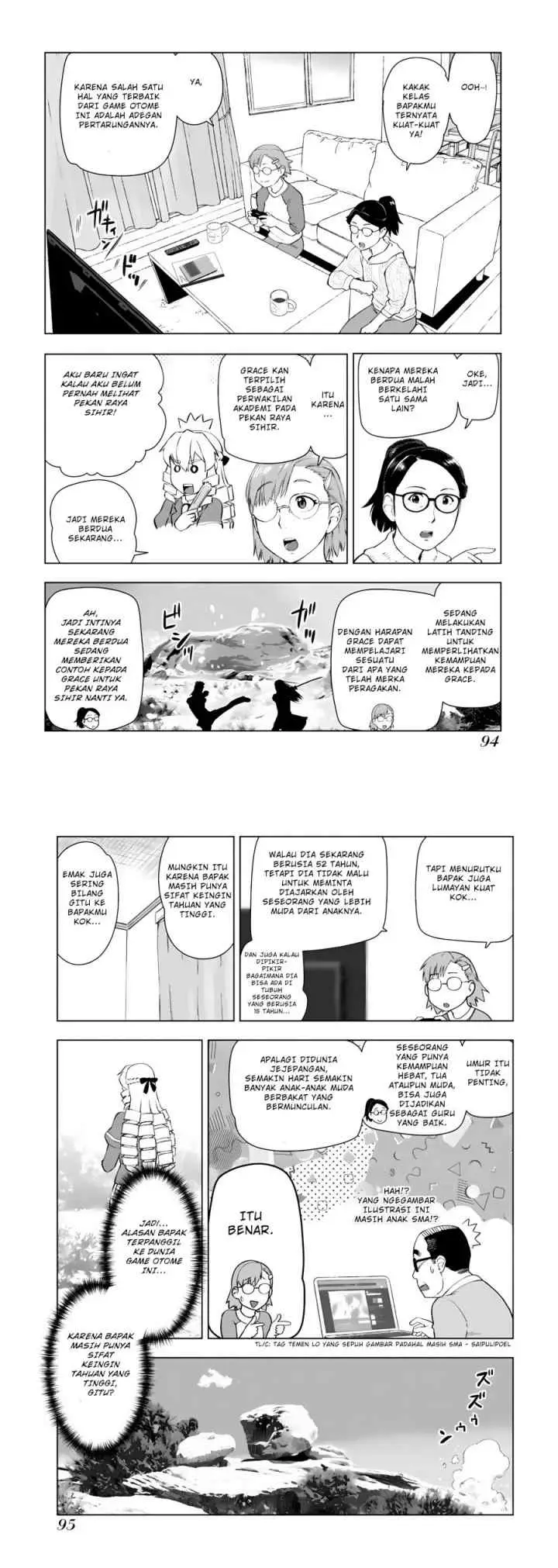 Akuyaku Reijou Tensei Oji-san chapter 12 halaman 4
