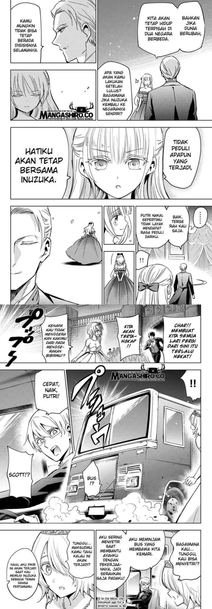 Kishuku Gakkou no Juliet chapter 117 halaman 4