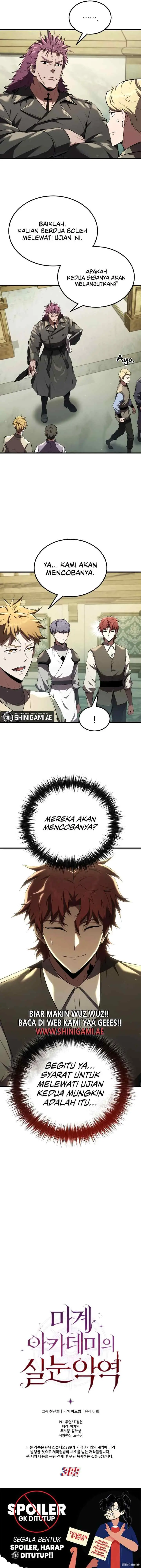 The Narrow-Eyed Villain of the Demon Academy chapter 11 halaman 14