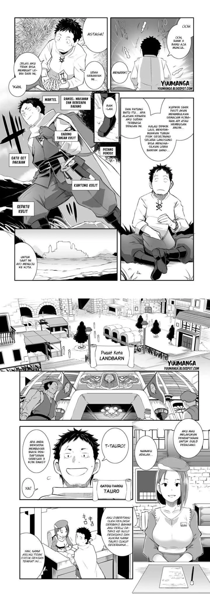 Sekkaku Cheat wo Moratte Isekai ni Teni shita n dakara, Suki na You ni Ikitemitai chapter 2 halaman 4