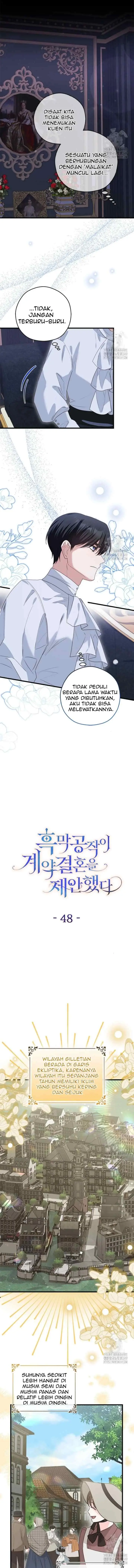 The Duke of Darkness Proposes a Contract Marriage chapter 48 halaman 5
