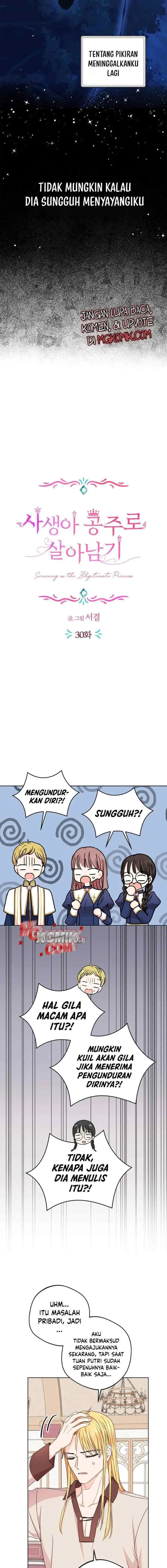 Surviving as an Illegitimate Princess chapter 30 halaman 5