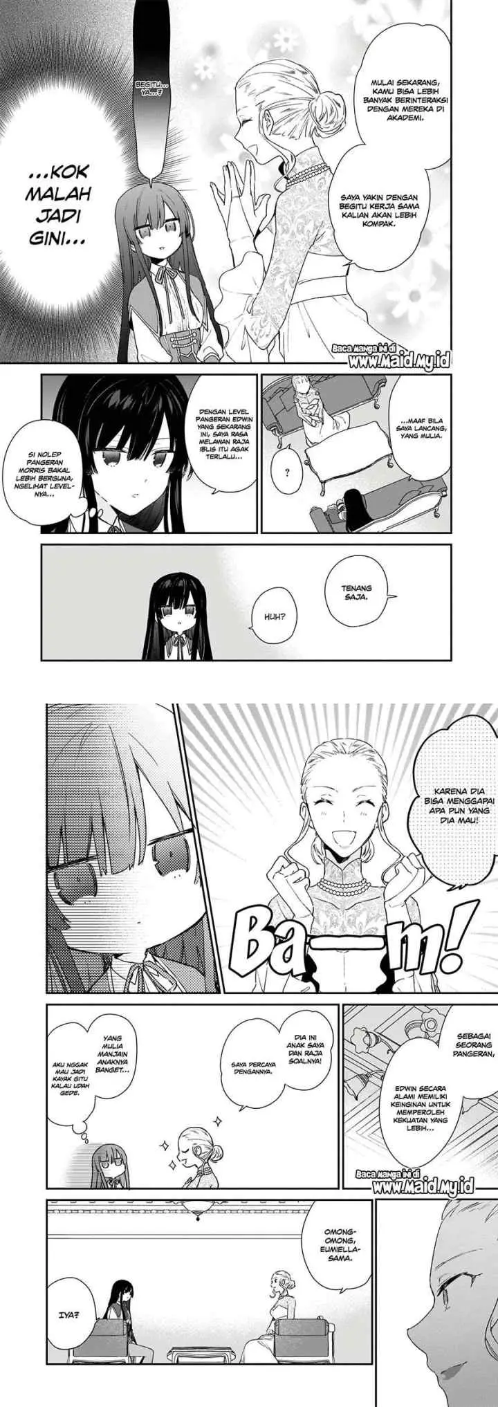 Akuyaku Reijou Reberu 99 ~Watashi wa UraBOSU desuga Maou de wa arimasen~ chapter 3 halaman 6