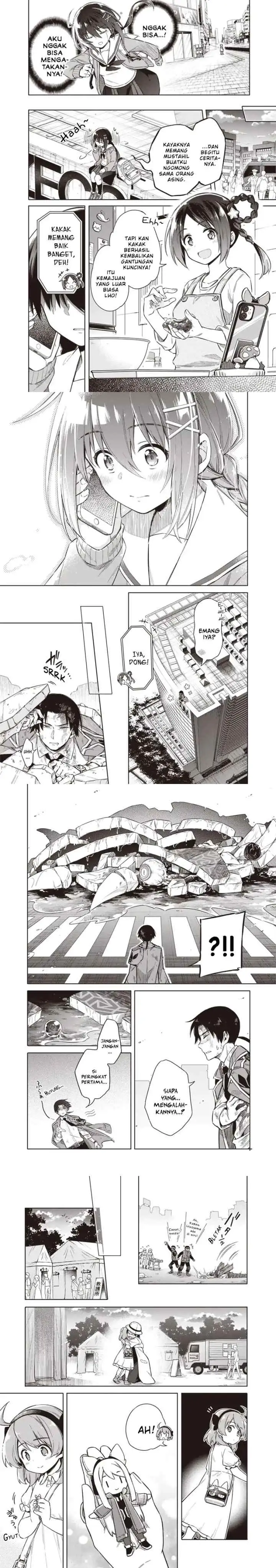 Toukyou KINOKO: Sekai Ranking 1-i no Komyu-ryoku Saijaku JK chapter 1 halaman 16
