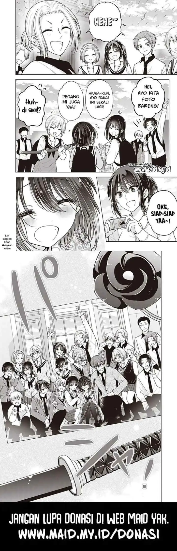 Osananajimi(♂) wo Onnanoko ni Shiteshimatta Hanashi chapter 124 halaman 10