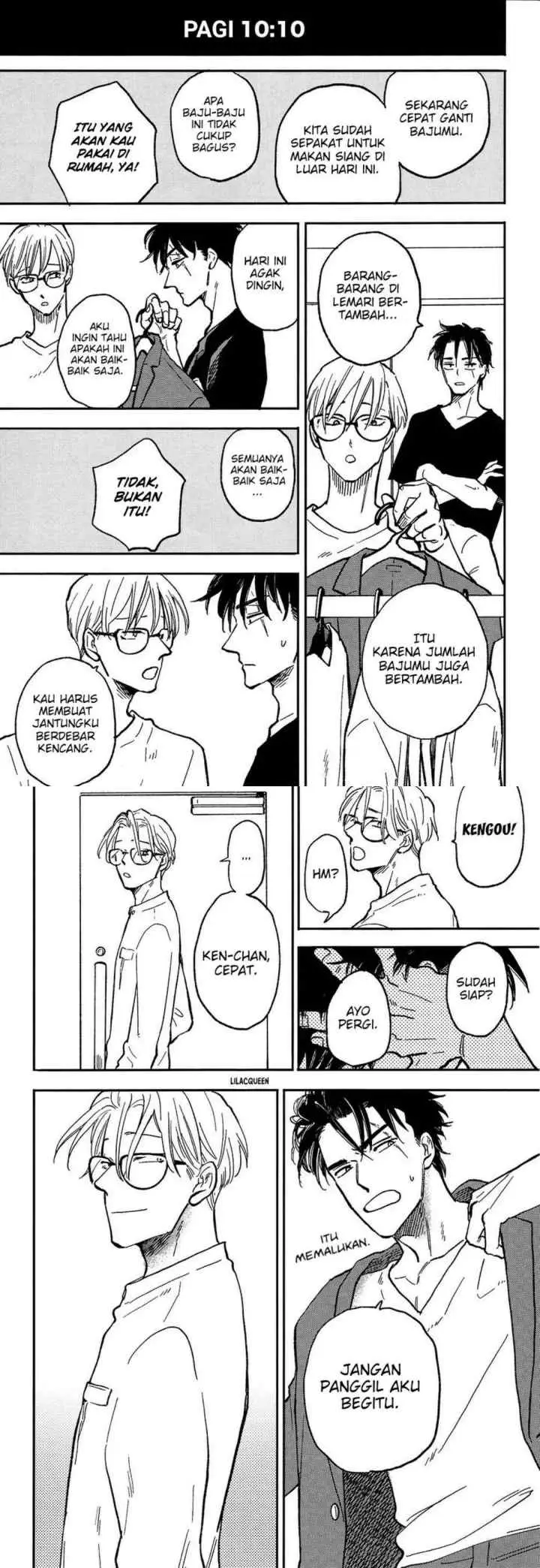 Hakujin to Kurobotan chapter 5.5 halaman 8