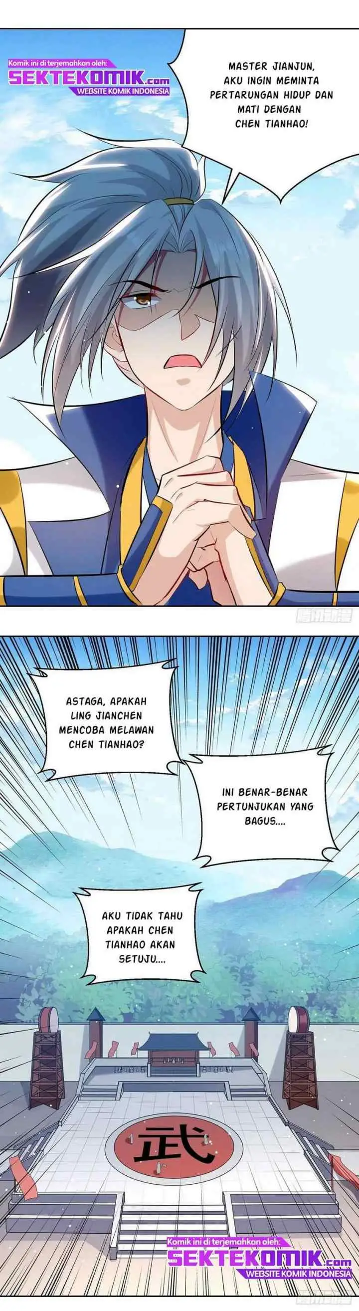 Ling Tian Shendi chapter 133 halaman 16