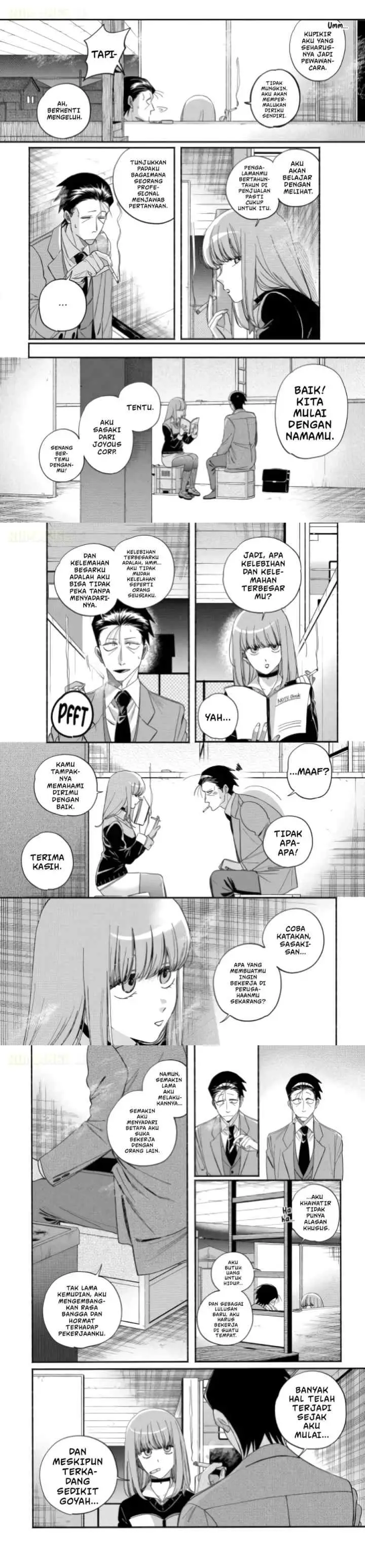 A Story About Smoking at the Back of the Supermarket chapter 59 halaman 9