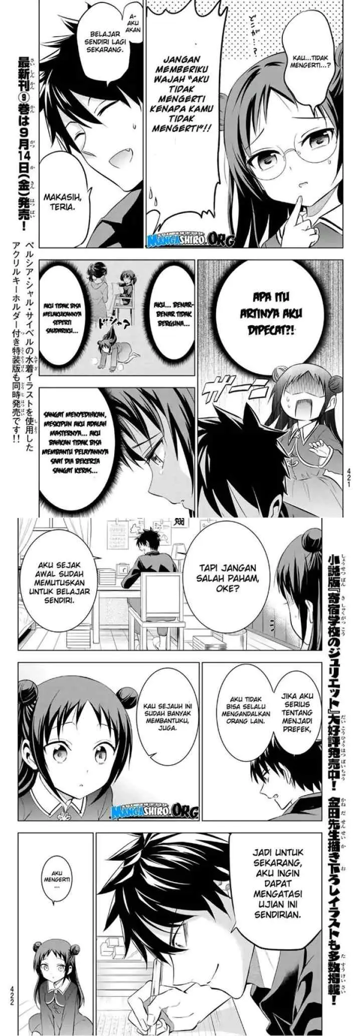 Kishuku Gakkou no Juliet chapter 69 halaman 6