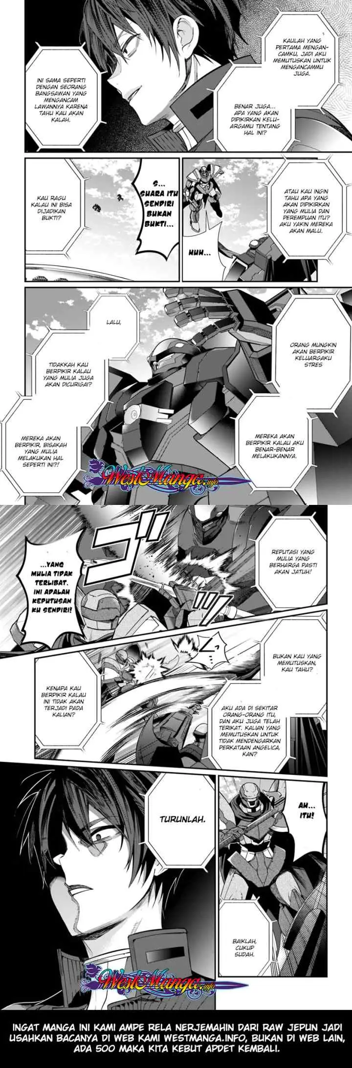 Otome Game Sekai wa Mob ni Kibishii Sekai Desu chapter 10.1 halaman 10
