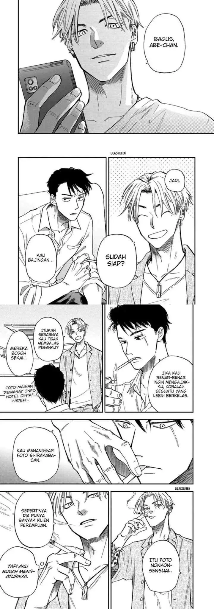 Hakujin to Kurobotan chapter 9 halaman 8