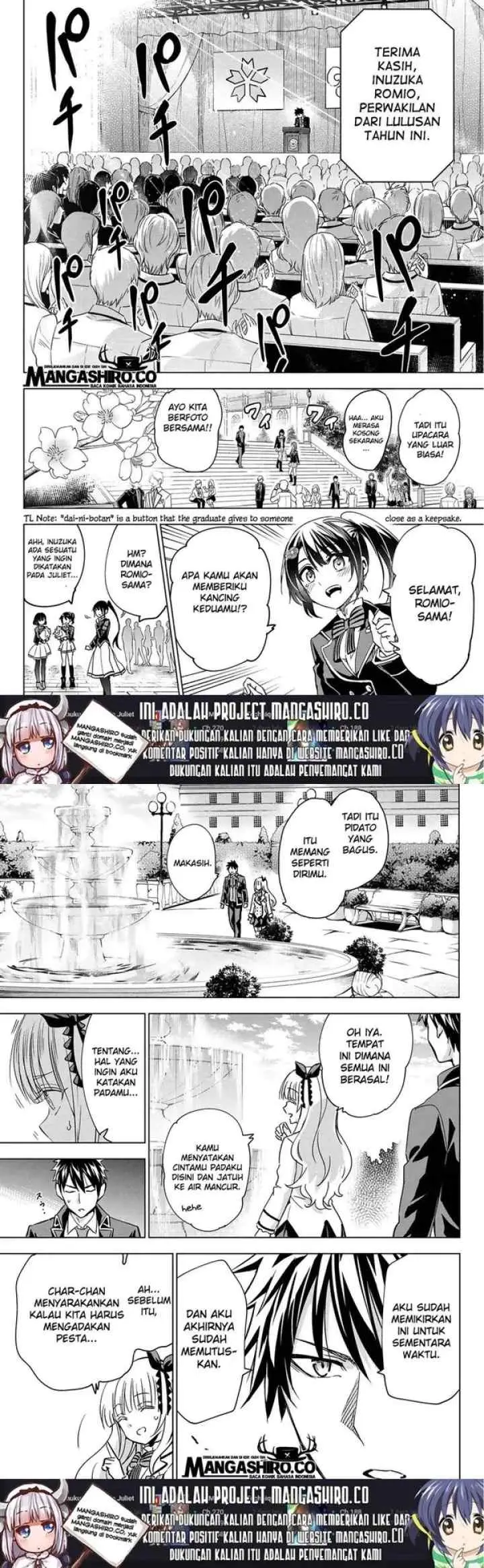 Kishuku Gakkou no Juliet chapter 118 halaman 7