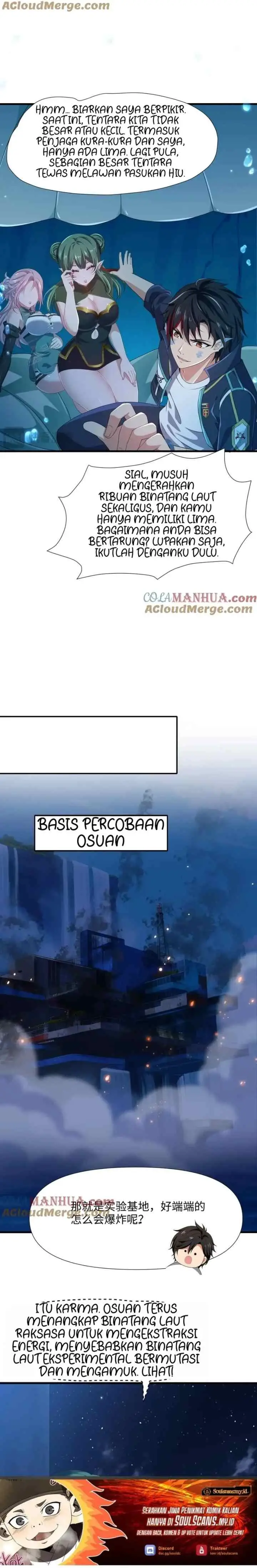 After Merging With the Goddess, I Am Invincible chapter 71 halaman 5