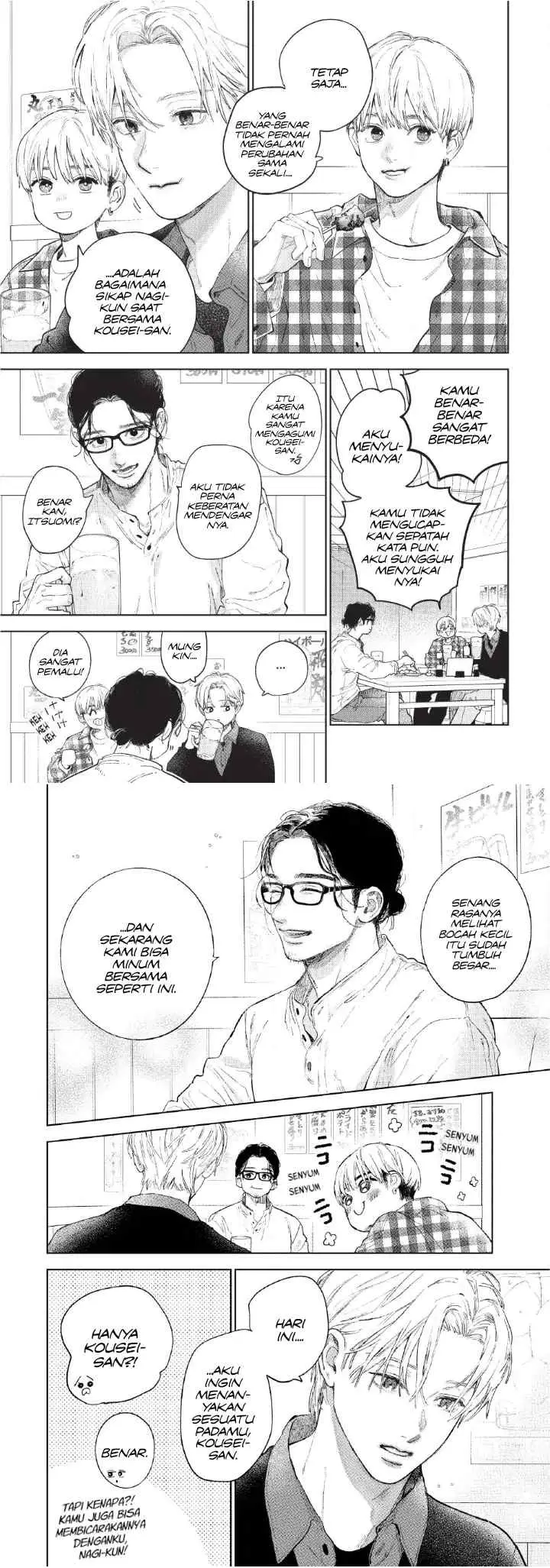 Yubisaki to Renren chapter 53 halaman 15