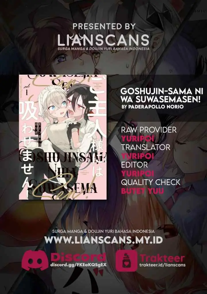 Goshujin-Sama Niwa Suwasemasen! chapter 1 halaman 16
