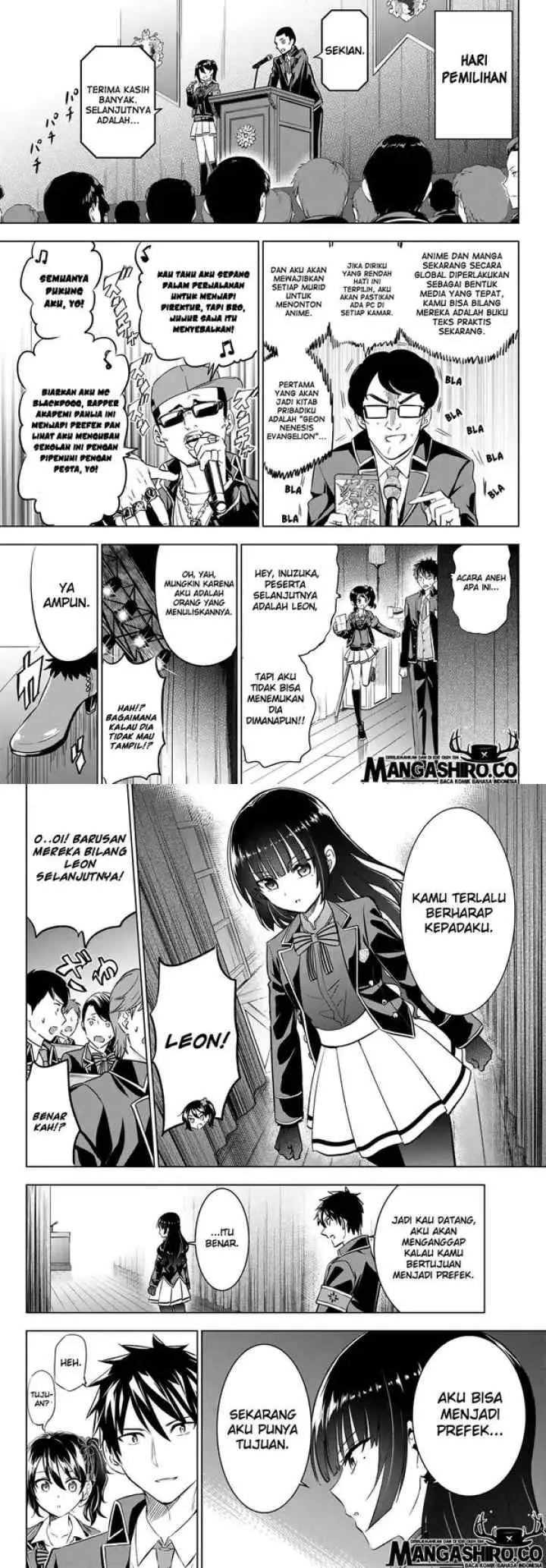 Kishuku Gakkou no Juliet chapter 91 halaman 7