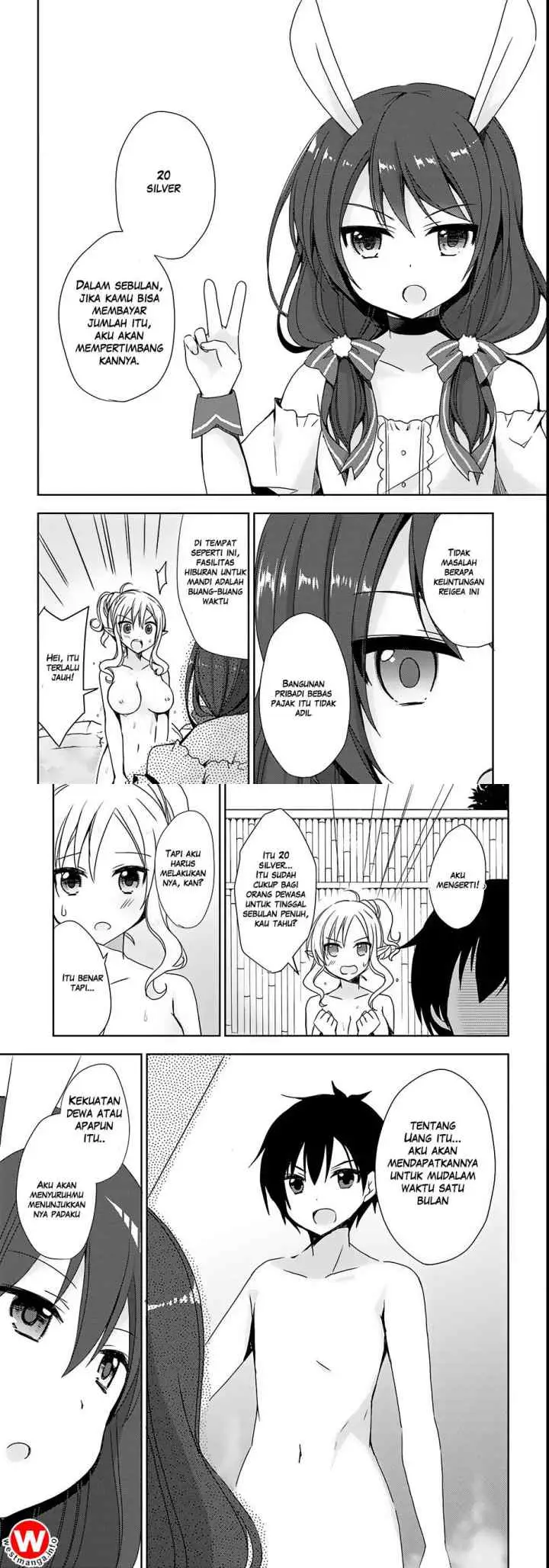 Isekai Onsen ni Tensei shita Ore no Kounou ga Tondemosugiru chapter 1 halaman 11