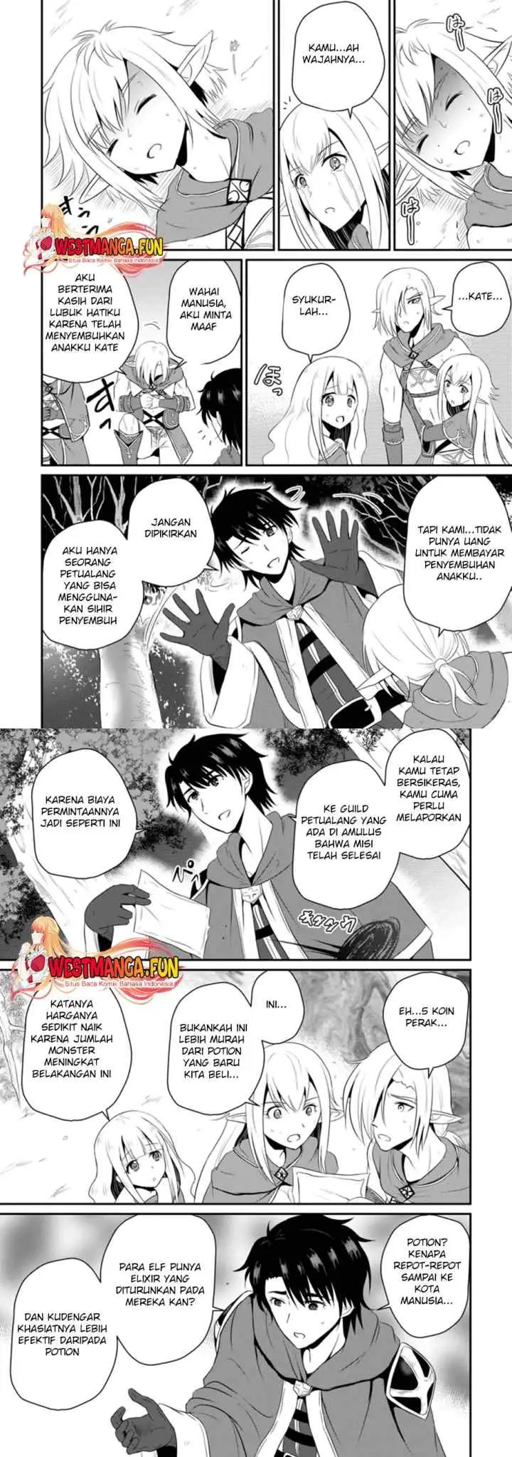 Ossan Teihen Chiyushi to Mana Musume no Henkyou Raifu chapter 5 halaman 8