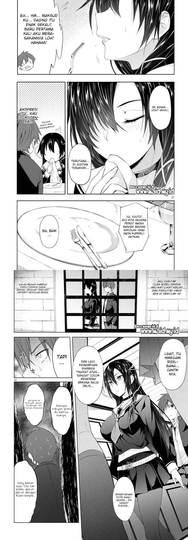 Maou Gakuen no Hangyakusha chapter 5 halaman 14