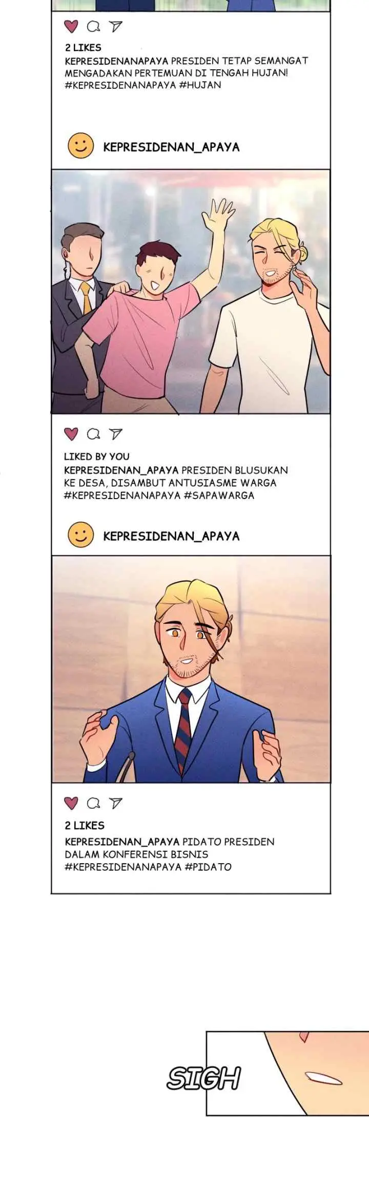 Stand Up, Mr. President! chapter 155 halaman 6