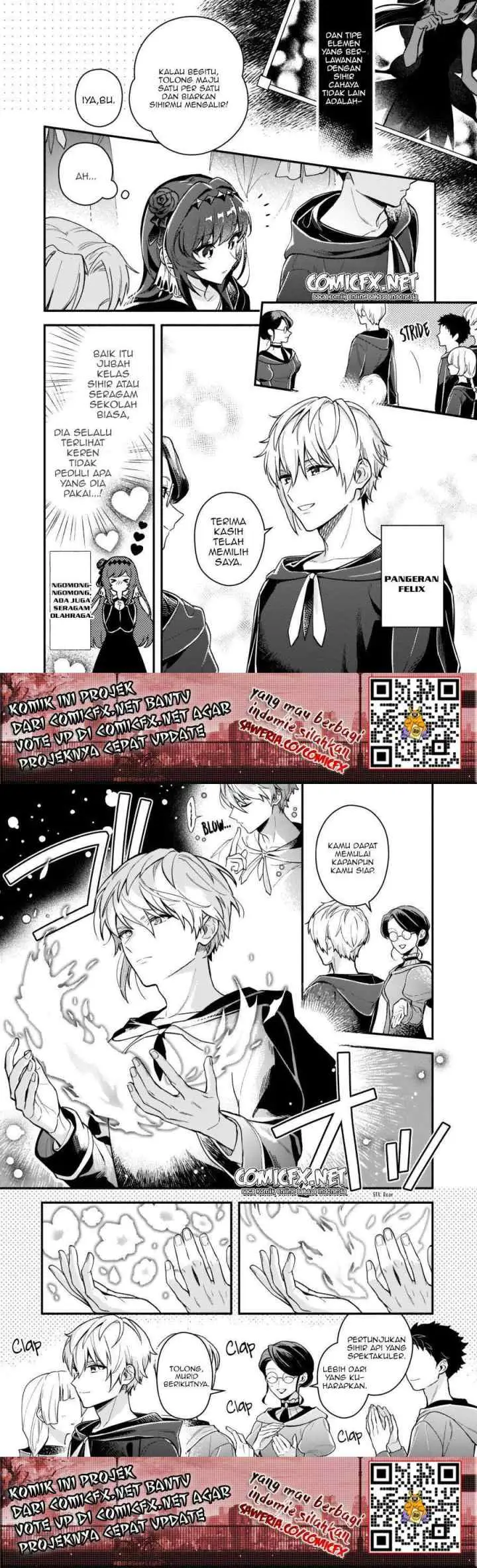 Akuyaku Reijou Route ga Nai Nante, Dare ga Itta no? chapter 5 halaman 9