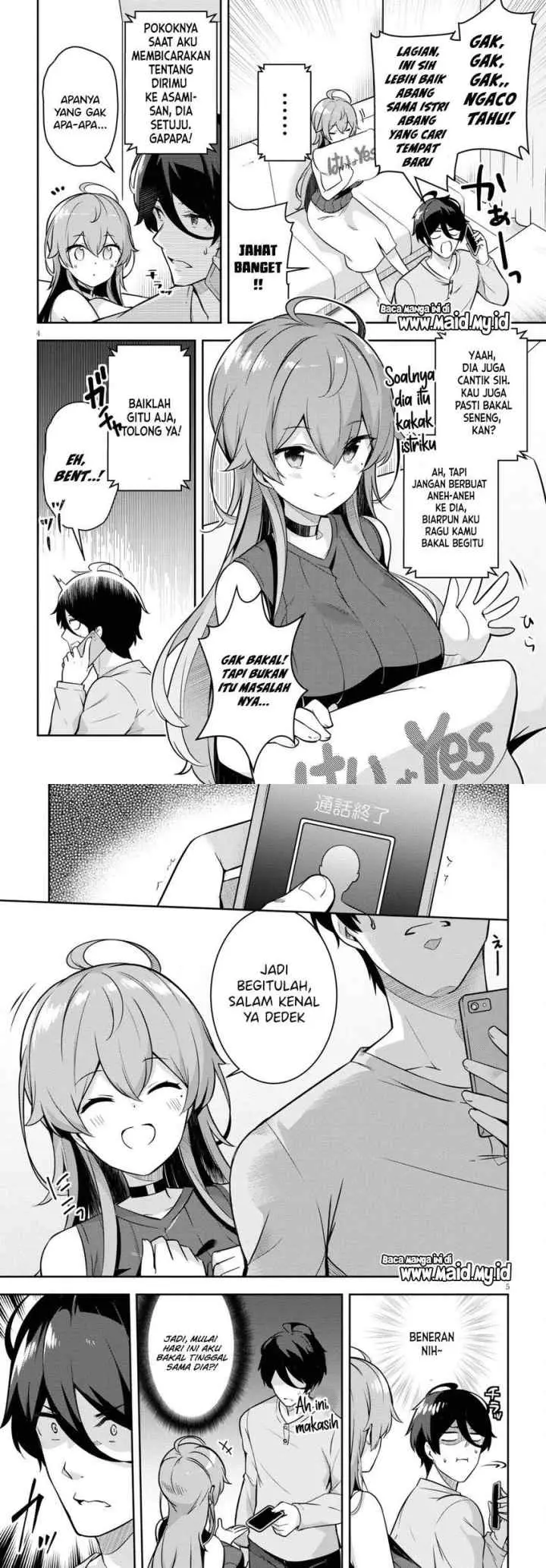 Kyuu ni Ane ga Dekimashite! chapter 1 halaman 5