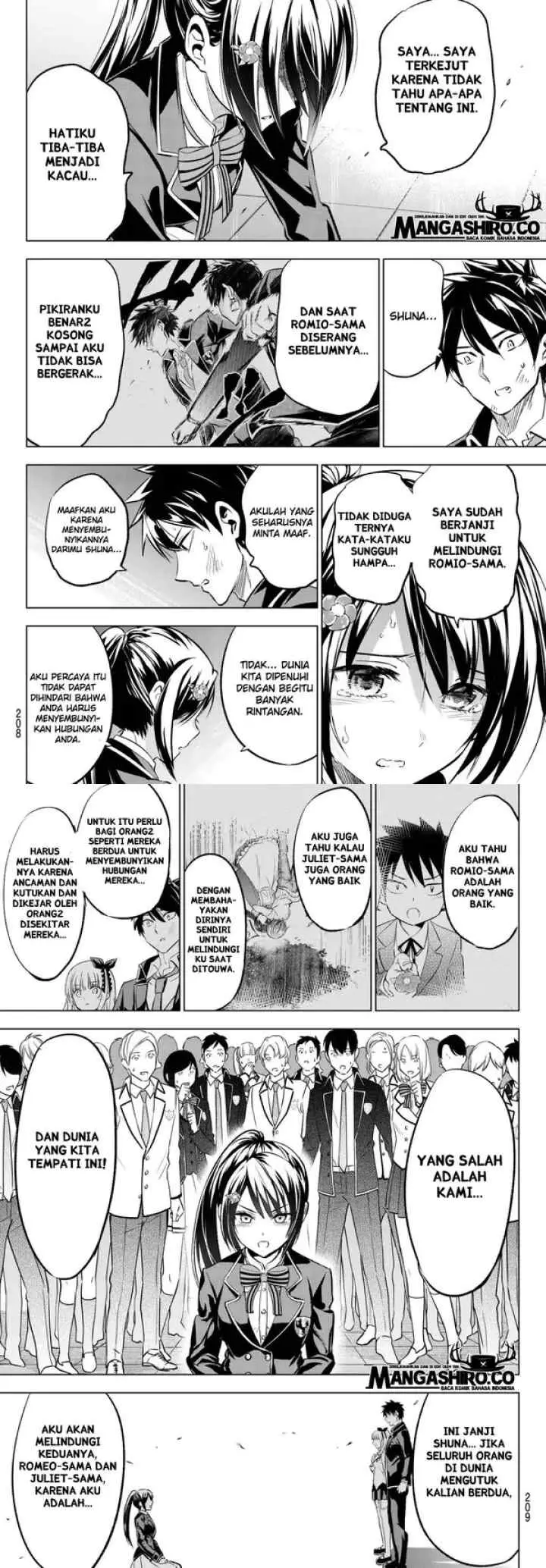 Kishuku Gakkou no Juliet chapter 89 halaman 6