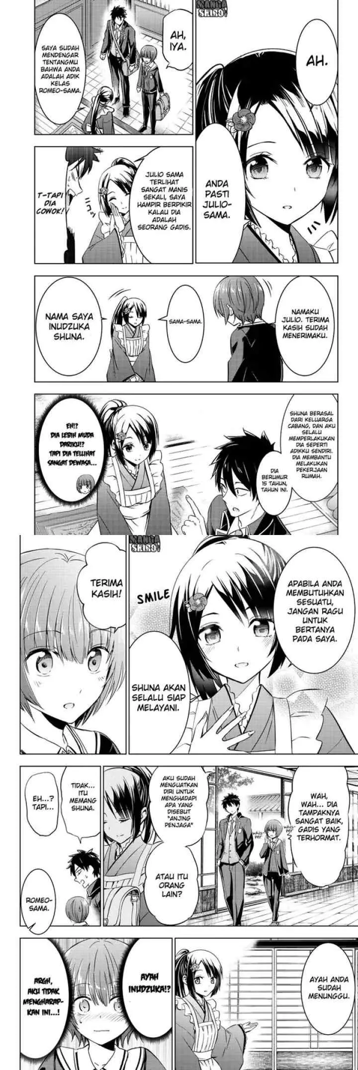 Kishuku Gakkou no Juliet chapter 49 halaman 6