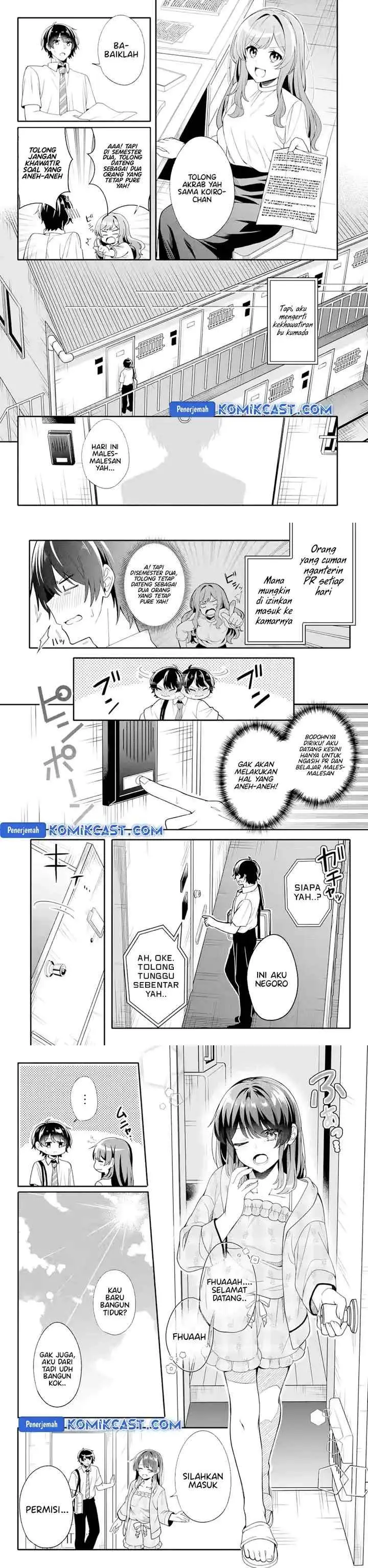 Muboubi Kawaii Pajama Sugata no Bishoujo to Heya de Furikiri chapter 2 halaman 4