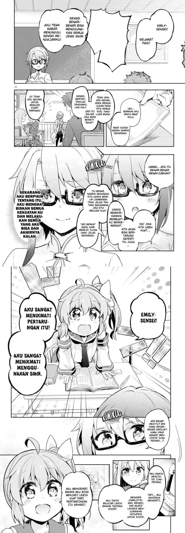 Kenshi o Mezashite Nyugaku Shitanoni Maho Tekisei 9999 Nandesukedo!? chapter 5 halaman 18
