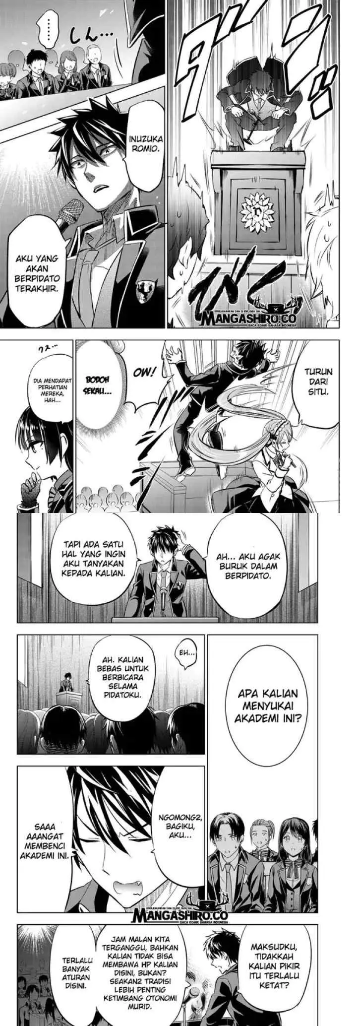 Kishuku Gakkou no Juliet chapter 81 halaman 8