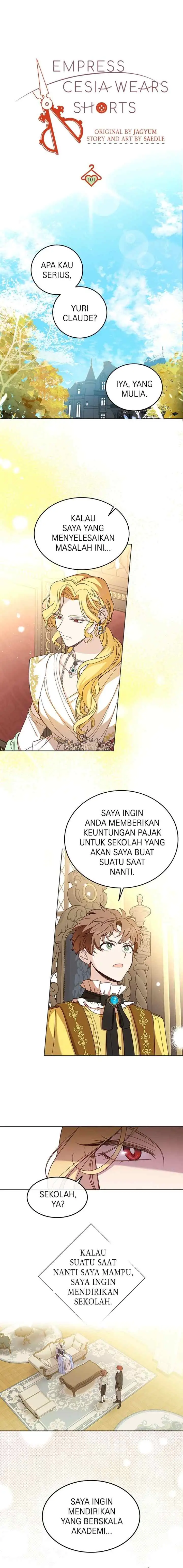 Queen Cecia's Shorts chapter 101 halaman 5