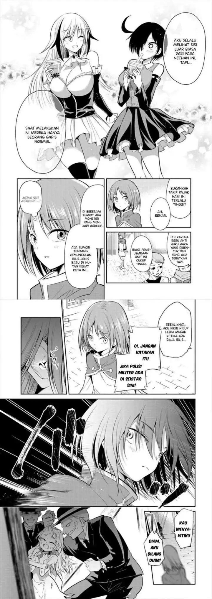 Maou no Musume-tachi yo Ma Guwa Eba Tsuyoku Narerutte Hontou Desu Ka? chapter 4 halaman 5