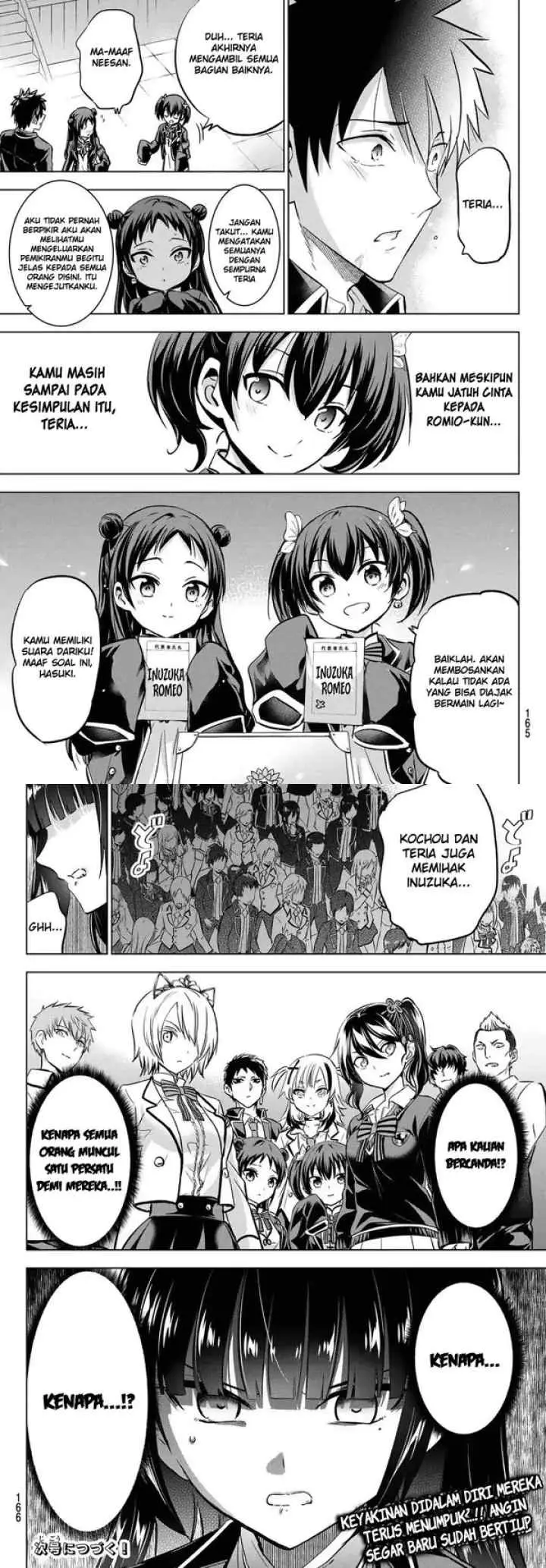 Kishuku Gakkou no Juliet chapter 88 halaman 11