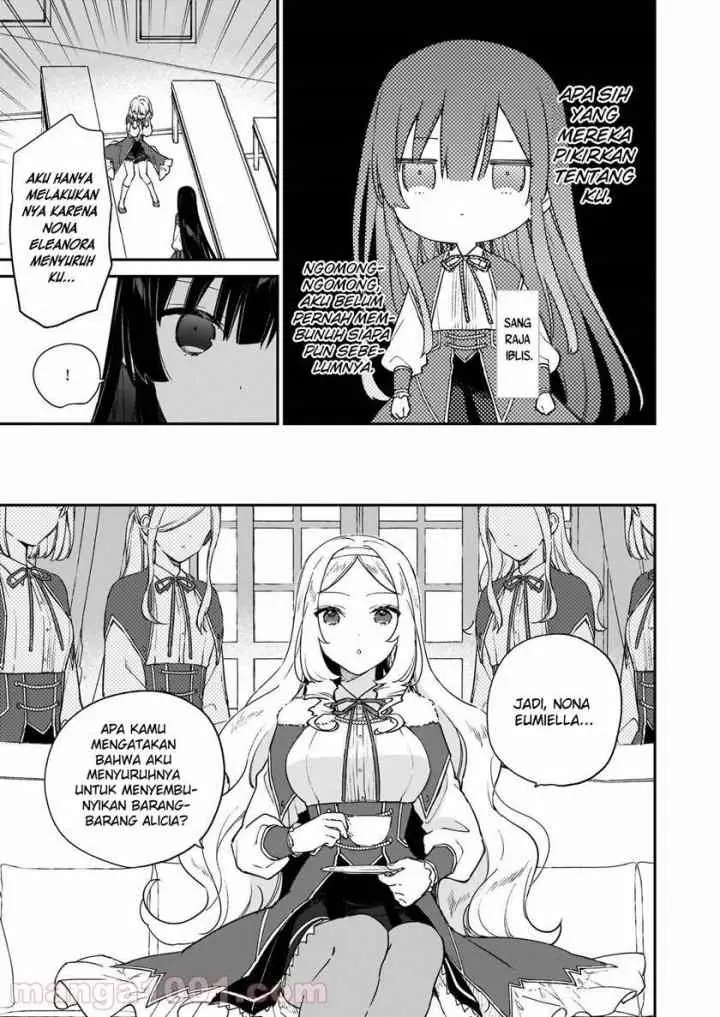 Akuyaku Reijou Reberu 99 ~Watashi wa UraBOSU desuga Maou de wa arimasen~ chapter 12.1 halaman 9