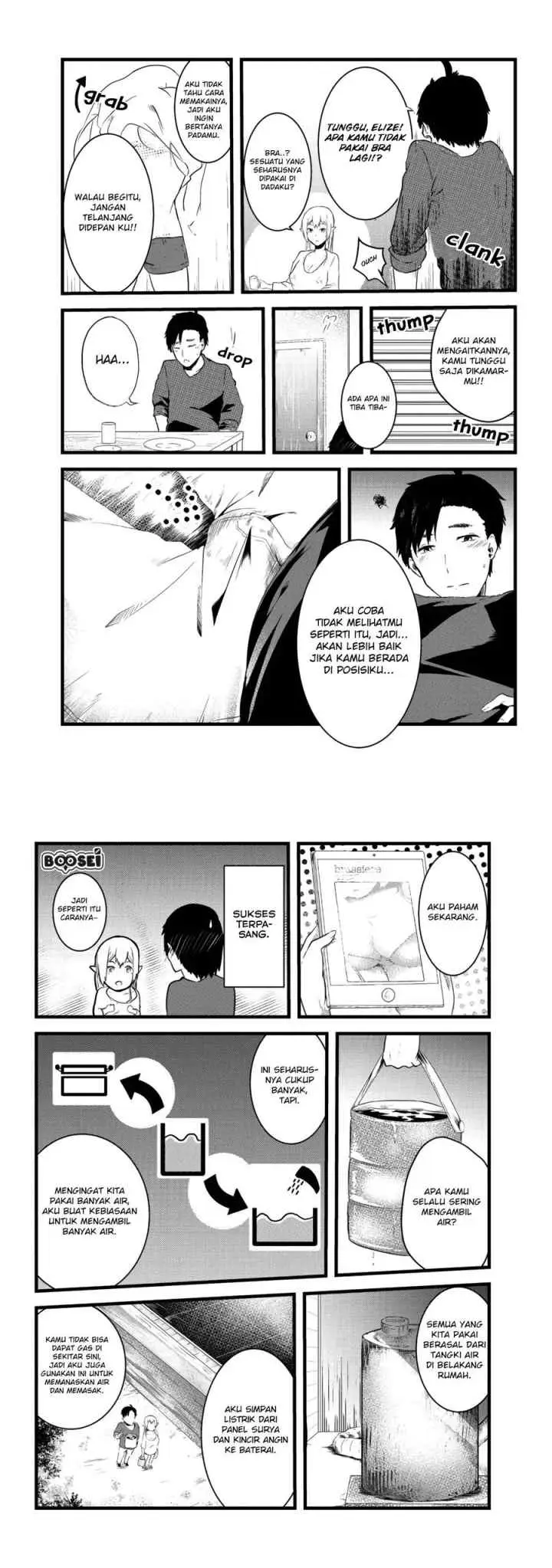 Mujintou De Elf to Kyoudou Seikatsu chapter 3.1 halaman 6