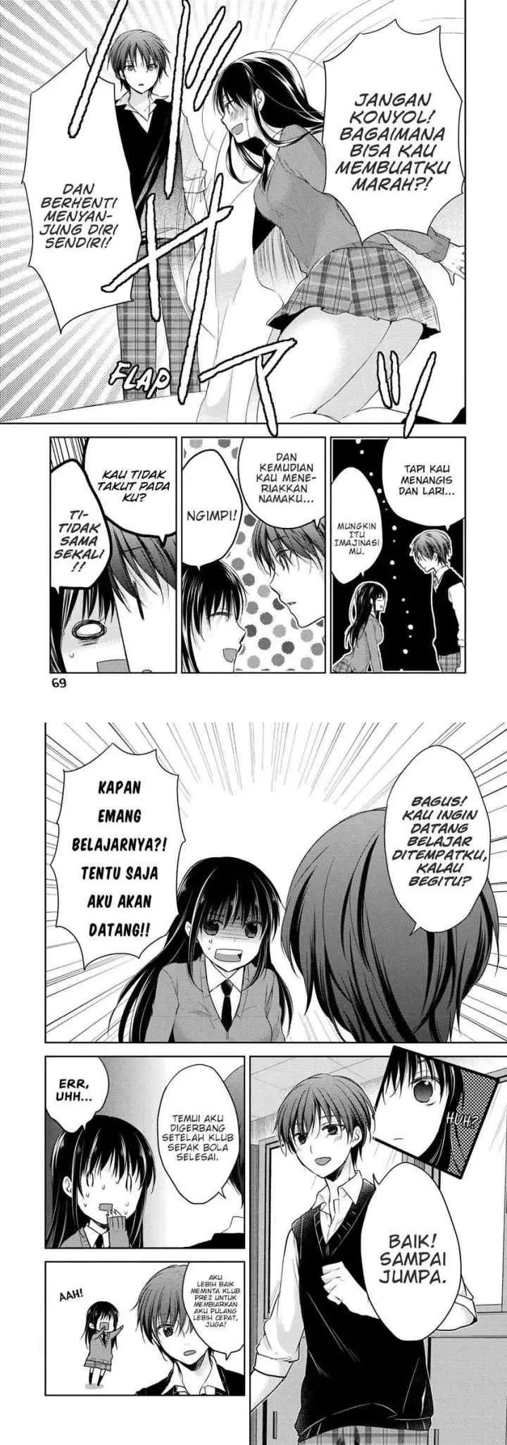 Midara na Ao-chan wa Benkyou ga Dekinai chapter 8 halaman 4
