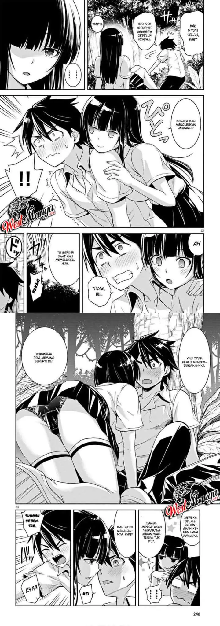 Isekai Yurutto Survival Seikatsu: Gakkou no Minna to Isekai no Mujintou ni Tenishitakedo Ore Dake Rakushou desu chapter 2.2 halaman 4